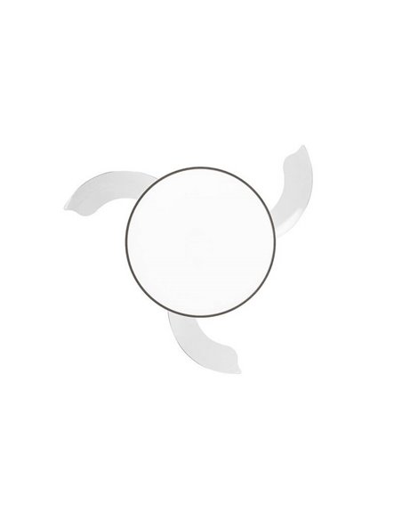 Ventilador de teto LED com lâminas dobráveis PANAM Mini Ash 46W 5520Lm CCT