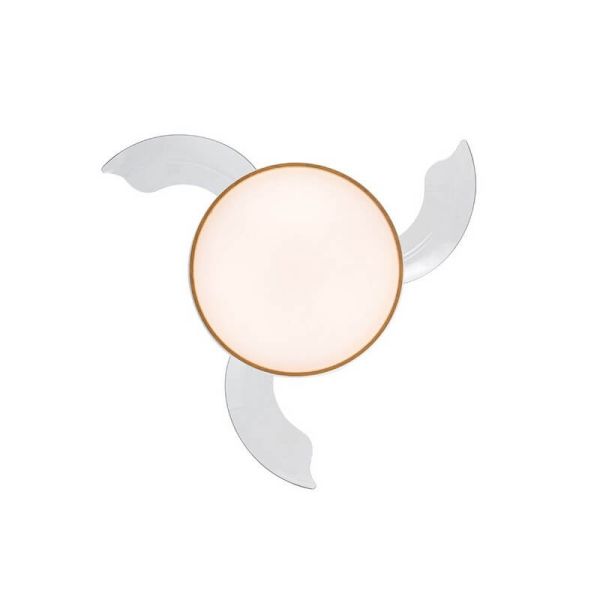 Ventilador de teto LED com lâminas dobráveis PANAM Mini Faia 46W 5520Lm CCT