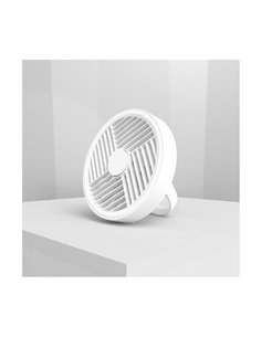 Ventilador portátil recargable LED SPLASH 5.5W 2 intensidades de luz + modo noche