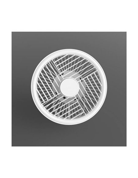 Ventilador portátil recargable LED SPLASH 5.5W 2 intensidades de luz + modo noche