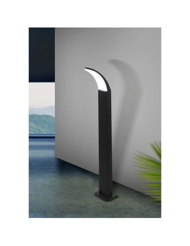 Poste LED para Exterior 10W 38cm MANFRIA 1100lm 3000K IP44