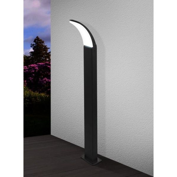 Poste LED para Exterior 10W 38cm MANFRIA 1100lm 3000K IP44