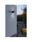 Aplique de Pared LED 8x13,5cm DONINNI 1 6,2W 550lm 3000K IP55 Negro