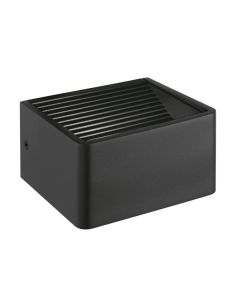 Aplique de Pared LED 8x13,5cm DONINNI 1 6,2W 550lm 3000K IP55 Negro