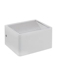 Aplique de Pared LED 8x13,5cm DONINNI 1 6,2W 550lm 3000K IP55 Blanco