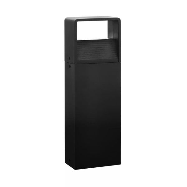 Baliza para Exterior Superficie LED 40cm DONINNI 1 6,2W 550lm 3000K IP65 Negro