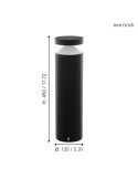 Baliza para Exterior de Superficie MELZO 45cm 1300lm 11W IP65 