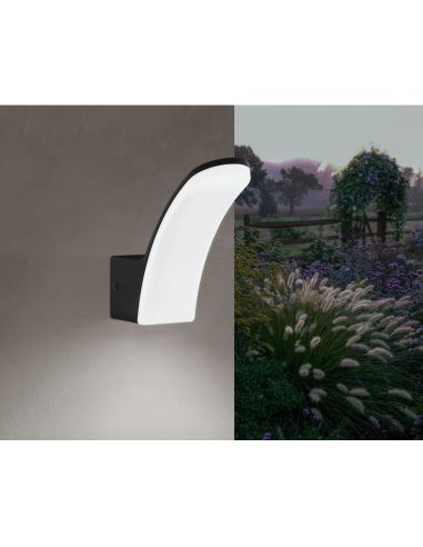 Aplique de Pared LED Moderno FIUMICINO Luz Cálida 3000K 11,5W 1200lm IP44
