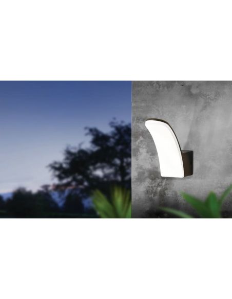 Aplique de Pared LED Moderno FIUMICINO Luz Cálida 3000K 11,5W 1200lm IP44