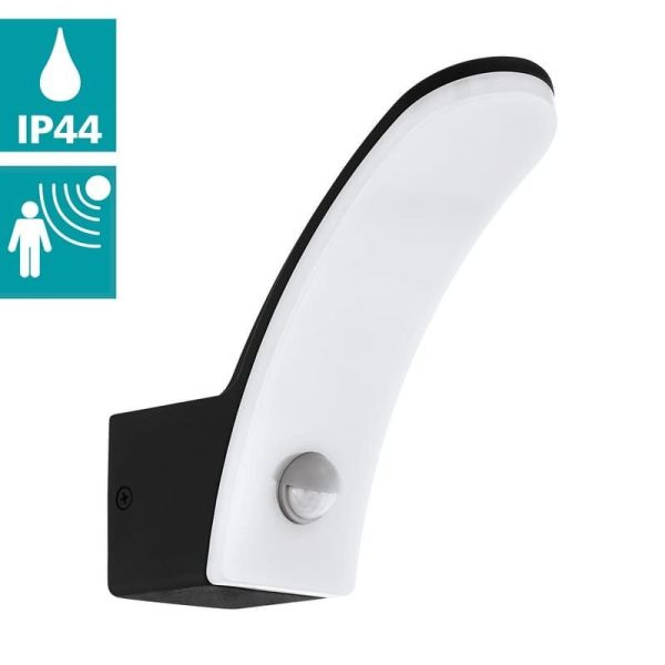 Applique murale LED FIUMICINO avec détecteur de mouvement Lumière chaude 3000K 11,5W IP44