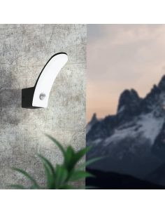 Aplique de parede LED FIUMICINO com sensor de movimento luz quente 3000K 11,5W IP44 2