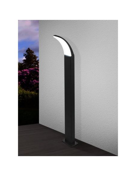 Poste Exterior LED 11,5W FIUMICINO 90cm Luz Cálida 3000K 1200lm IP44