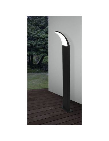 Poste Exterior LED 11.5W FIUMICINO 90cm Luz Quente 3000K 1200lm IP44