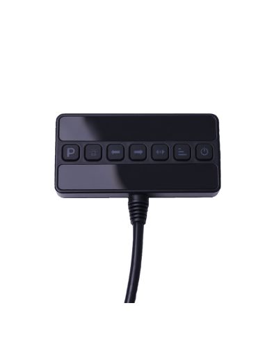 Barra de aviso direcional com LED Homologada para veículos especiais 8x6x3W com painel controlador