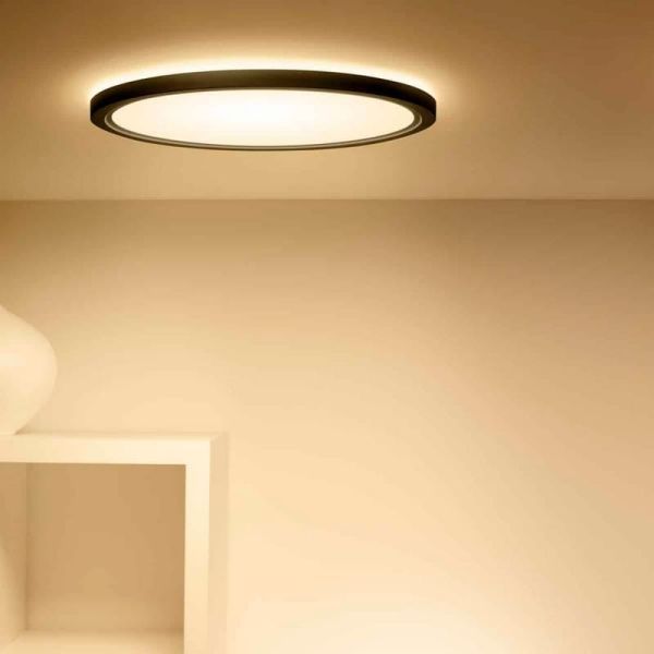 copy of Plafon LED inteligente SuperSlim 22W 2700K - 6500K branco ou preto