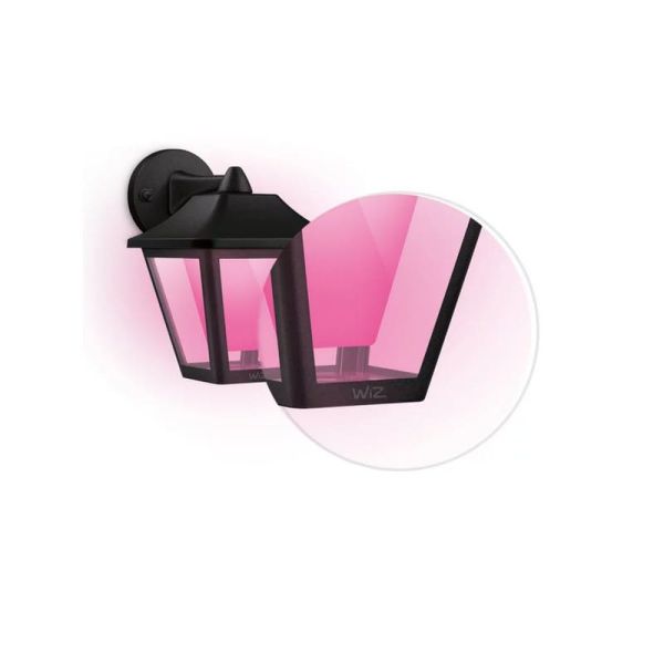Farol/Aplique de exterior Inteligente WALL LIGHT CLASSIC a todo color regulable 1.000Lm, Wifi, IP44