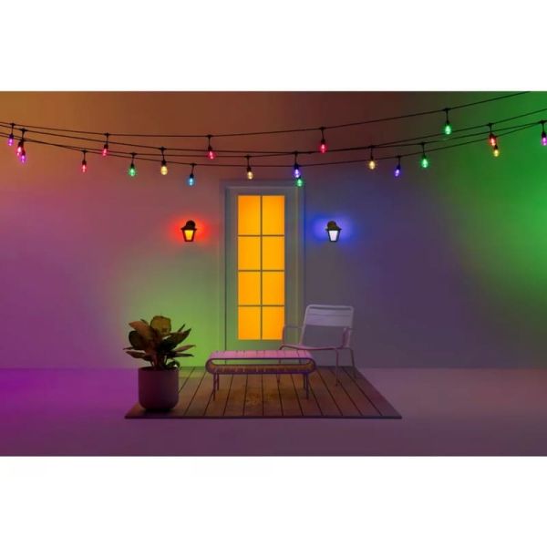 Farol/Aplique de exterior Inteligente WALL LIGHT CLASSIC a todo color regulable 1.000Lm, Wifi, IP44