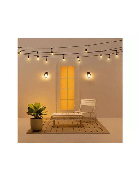 Farol/Aplique de exterior Inteligente WALL LIGHT CLASSIC a todo color regulable 1.000Lm, Wifi, IP44