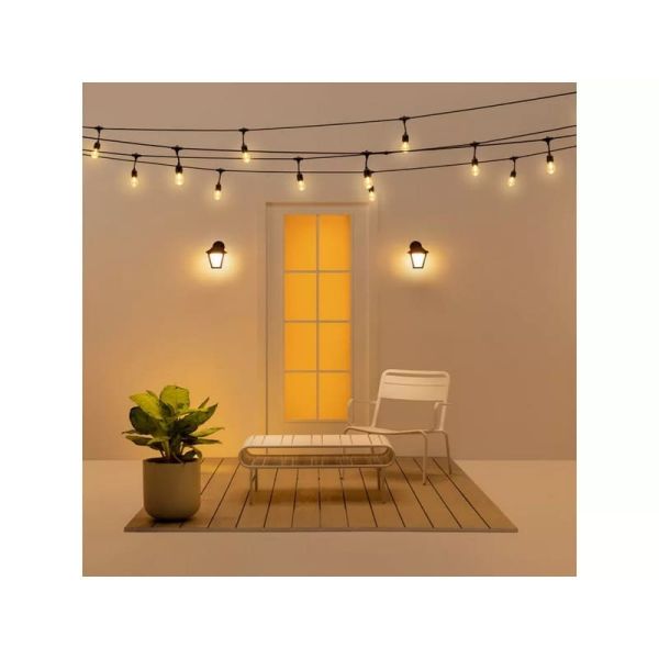 Farol/Aplique de exterior Inteligente WALL LIGHT CLASSIC a todo color regulable 1.000Lm, Wifi, IP44