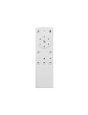Ventilador LED DC SURAT madera 18W 1600 Lm, con 4 aspas largas 46W potencia CCT
