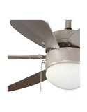 Ventilador AC TABIT multicolor con luz 1xE27, habitación pequeña infantil