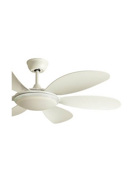 Ventilador LED DC TANIK blanco 24W CCT para habitaciones grandes opcional Smart