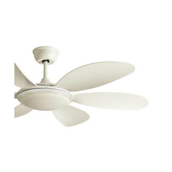 Ventilador LED DC TANIK blanco 24W CCT para habitaciones grandes opcional Smart