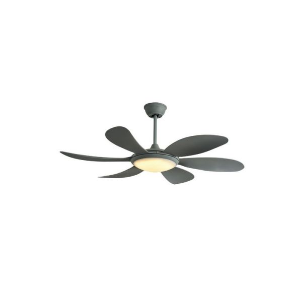 Ventilador de Techo LED DC TANIK gris 24W CCT para habitaciones grandes