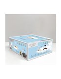 Ventilador de Techo LED aspas retráctiles TAORO Blanco y madera 72W 7920Lm CCT
