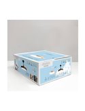 Ventilador de Techo LED aspas retráctiles TAORO Negro y madera 72W 7920Lm CCT