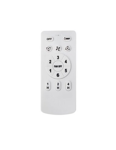 Ventilador de Techo LED con aspas retráctiles VILLA 18W 2400Lm CCT para habitaciones pequeñas