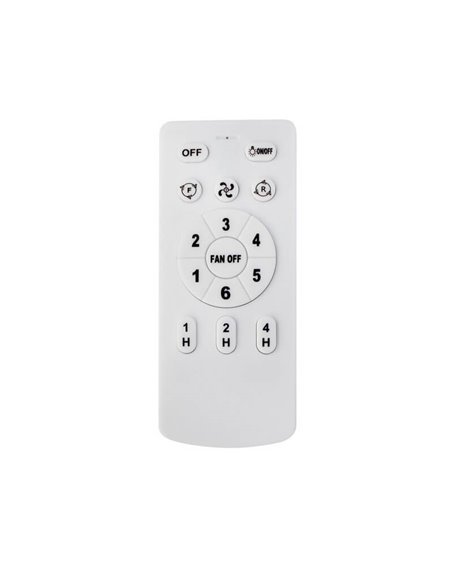 Ventilador de Techo LED con aspas retráctiles VILLA 18W 2400Lm CCT para habitaciones pequeñas