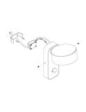 Aplique Pared LED Sensor Movimiento PALOSCO 4,9W 360lm IP44 | LeonLeds