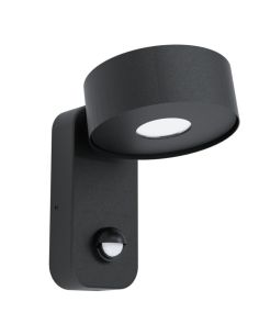 Aplique Pared LED Sensor Movimiento PALOSCO 4,9W 360lm IP44 | LeonLeds