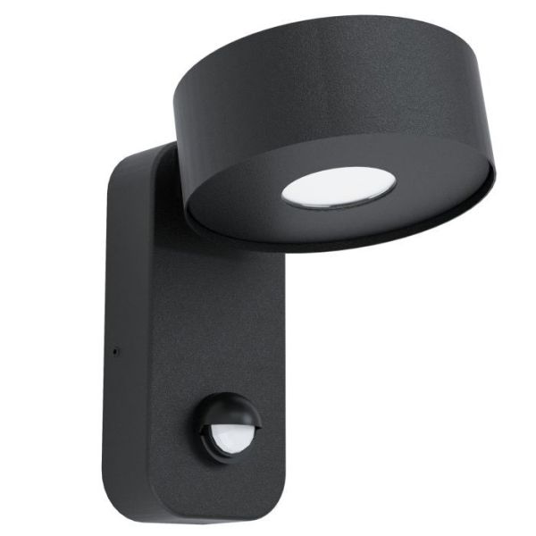 Aplique Pared LED Sensor Movimiento PALOSCO 4,9W 360lm IP44 | LeonLeds