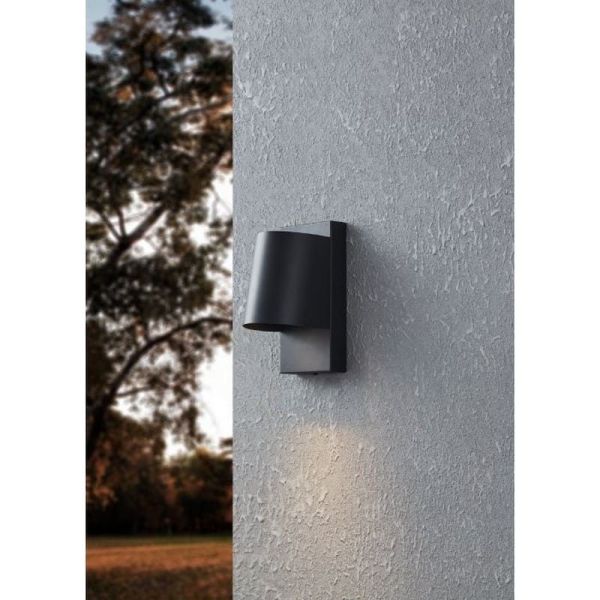 Aplique Pared Exterior 20cm LED STAGNONE 1x4,6W GU10 400lm IP54 | LeonLeds