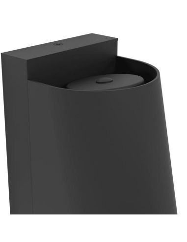 Aplique Pared Exterior 20cm LED STAGNONE 1x4,6W GU10 400lm IP54 | LeonLeds