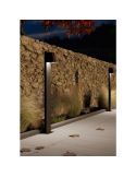 Poste Exterior Superficie STAGNONE 1x4,6W GU10 400lm IP54 | LeonLeds