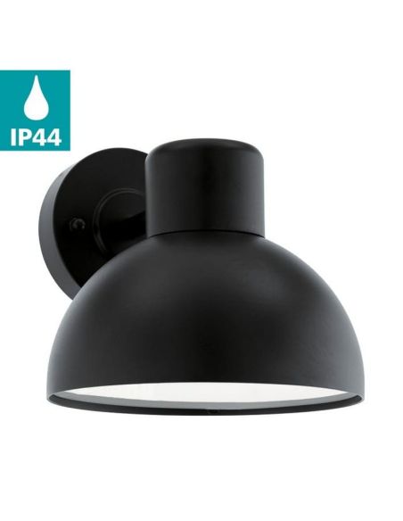 Candeeiro de parede exterior simples ENTRIMO Bulb excl. 1xE27 40W IP44 | LeonLeds