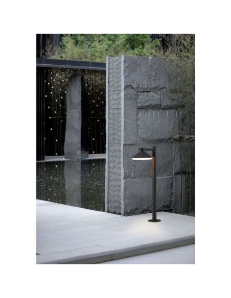 Ampoule de balise de surface LED NINNARELLA avec 1x4,6W GU10 IP44 | LéonLeds