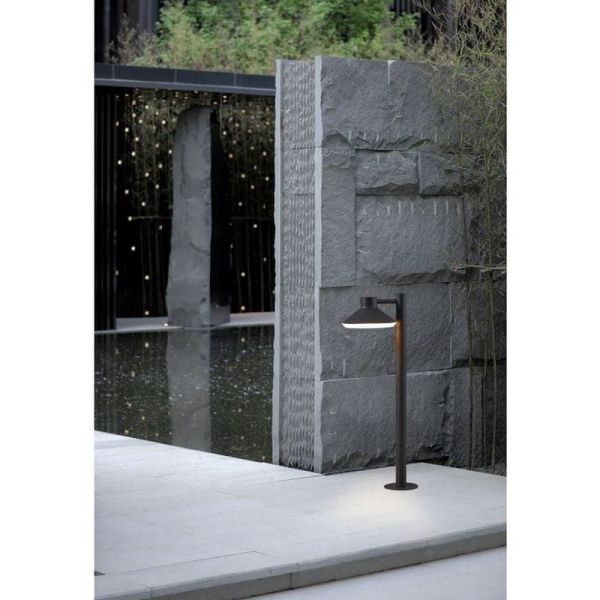 Lâmpada de farol de superfície LED NINNARELLA incl. 1x4,6W GU10 IP44 | LeonLeds