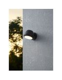 Aplique Pared LED Exterior NIVAROLO Bombilla incl.1X4,6W GU10 400lm IP44 | LeonLeds