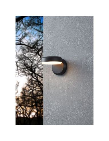 Aplique LED Exterior FORNACI Bombilla incl.1x8,7W 850lm IP44 | LeonLeds