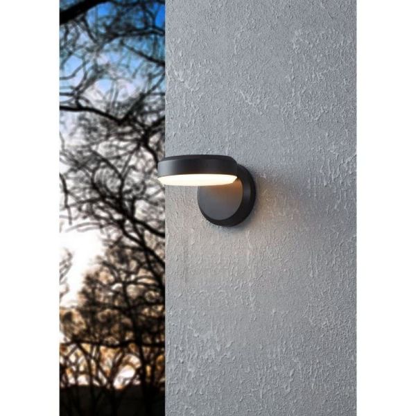 Aplique LED Exterior FORNACI Bombilla incl.1x8,7W 850lm IP44 | LeonLeds
