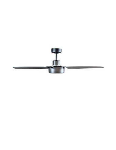 Ventilador de techo LED de acero Titano DC CIMIO  LED  22W 3CCT Fácil instalación