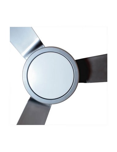 Installation facile en acier du ventilateur de plafond CIMIO LED 22W 3CCT de Titano DC LED