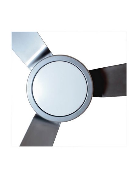 Ventilador de techo LED de acero Titano DC CIMIO  LED  22W 3CCT Fácil instalación