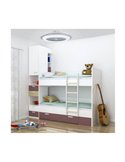 Ventilador redondo com pás ocultas e luz LED AC LIRIA 40W CCT