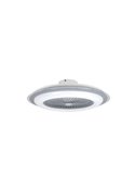 Ventilador redondo con aspas escondidas y luz LED AC LIRIA 40W CCT