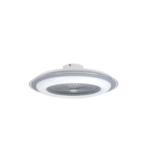 Ventilador redondo con aspas escondidas y luz LED AC LIRIA 40W CCT